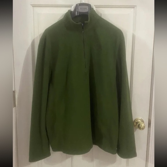 The North Face Other - The North Face Men’s XL Green Half Zip Fleece Pullover